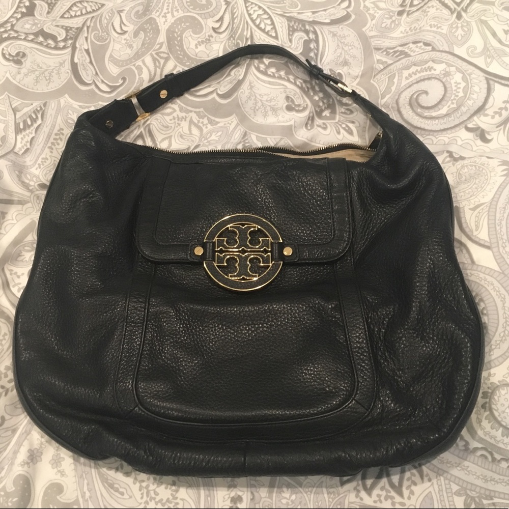 Tory Burch black hobo bag